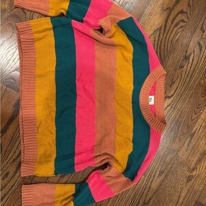 Billabong Multicolor Striped Sweatshirt